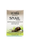 Saponetta alla bava di lumaca e polvere di Caffè 75g Snail Extract Victoria Beauty