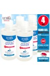 4 Antibacterial Hand Gel Sanitizer 250ml Victoria Beauty