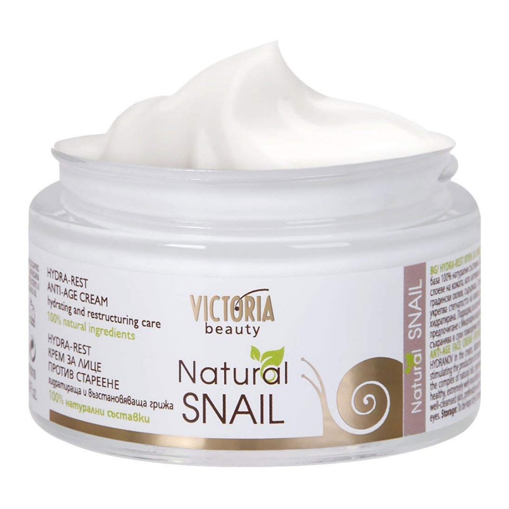 Victoria Beauty Natural Snail HYDRA-REST Anti-age Cream 50ml