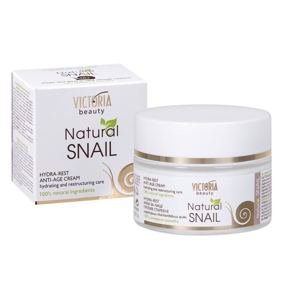 Victoria Beauty Natural Snail HYDRA-REST Anti-age Cream 50ml