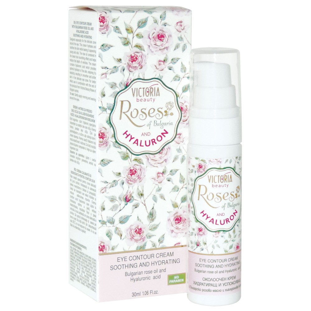 Eye contour cream with rose oil 30ml Victoria Beauty