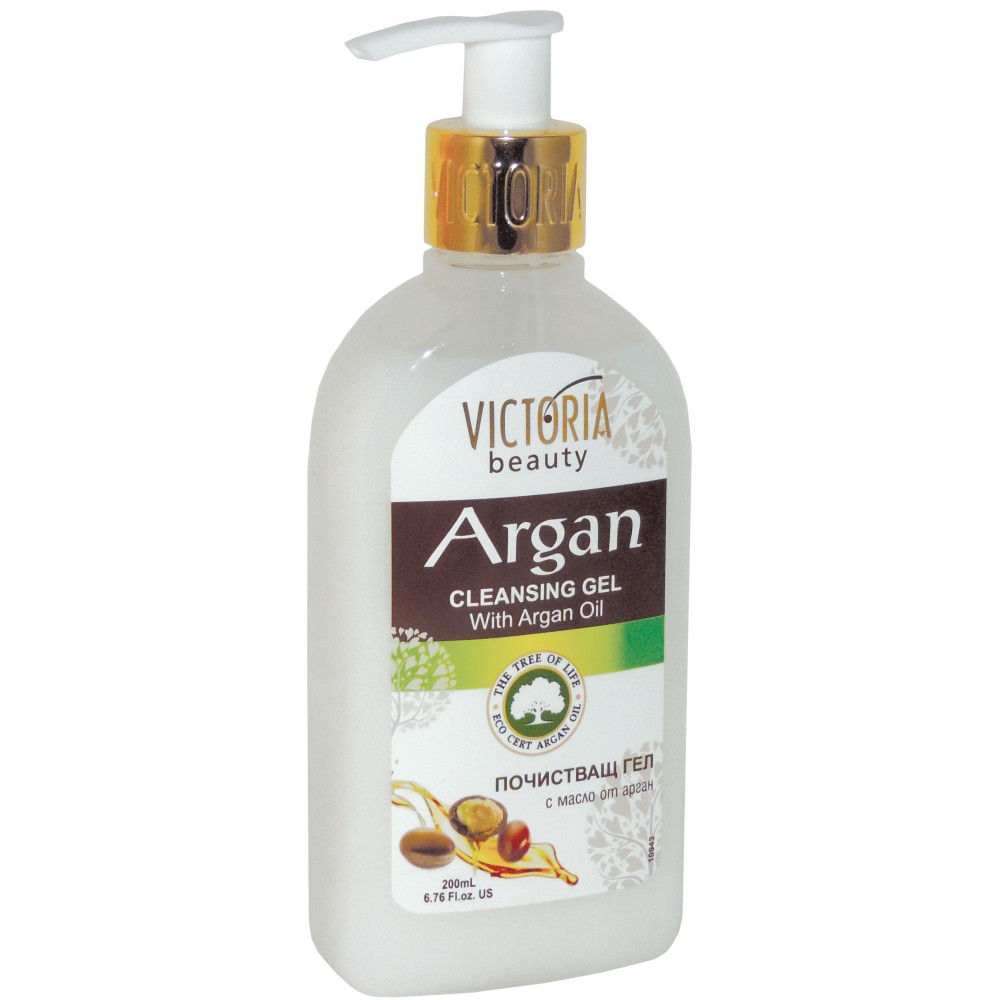 Face Cleansing Gel with Argan Oil 200ml Victoria Beauty