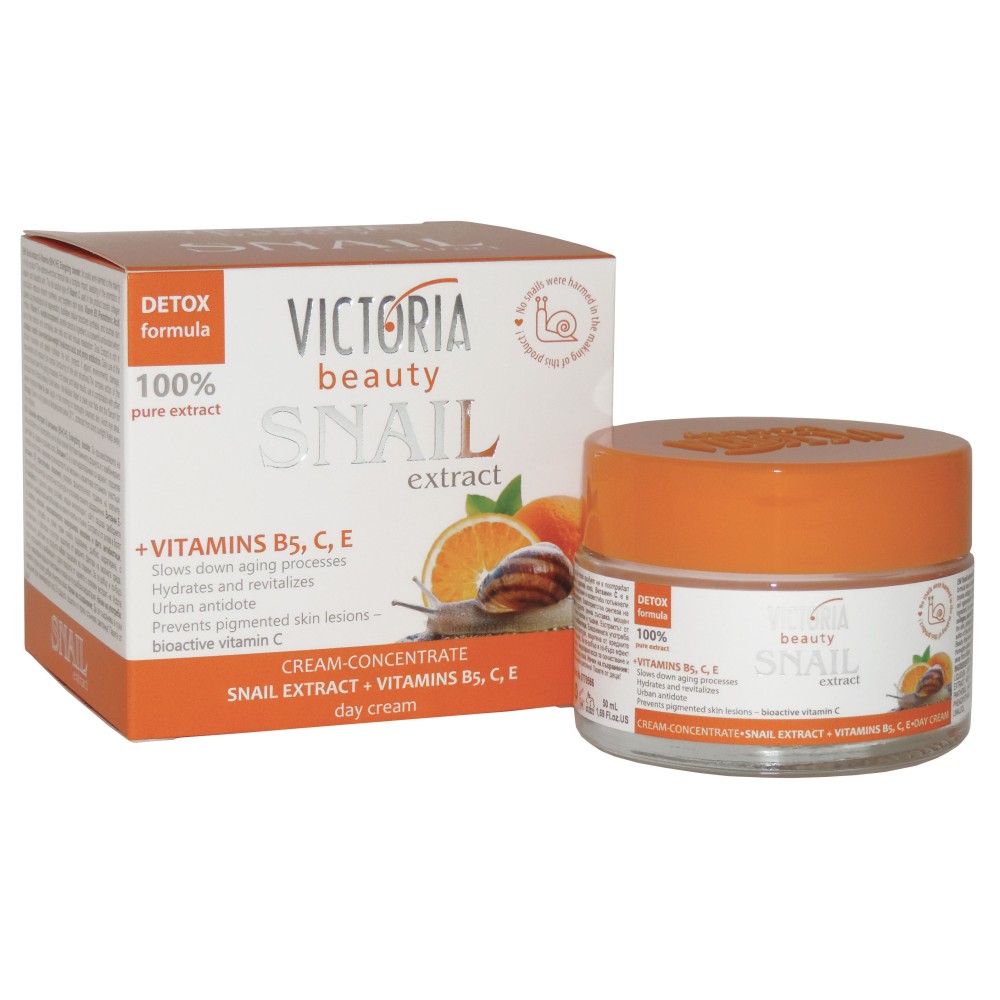 Day Cream with Snail Extract 50ml Victoria Beauty