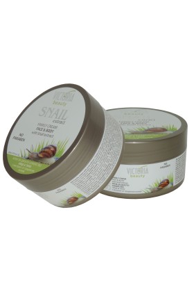 Face and Body Cream with Snail Extract 200ml Victoria Beauty