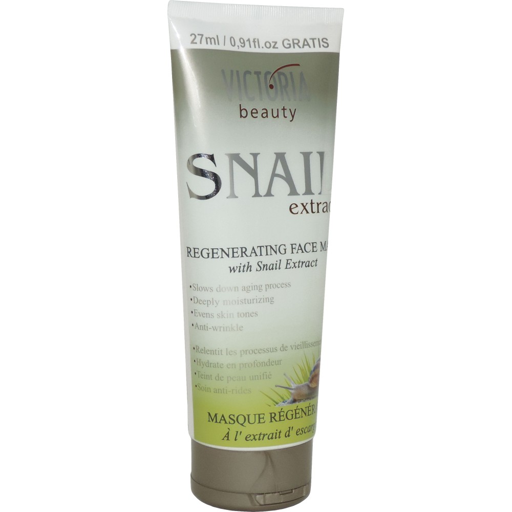 Maschera Viso Rigenerante alla bava di lumaca 177ml SNAIL Extract Victoria Beauty