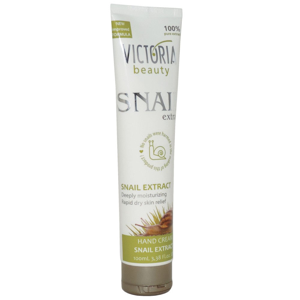 Crema Mani alla bava di lumaca 100ml Snail Extract Victoria Beauty