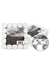 Hofer Tealight 200Pz Living 4h Candele Lumini Bianchi Non profumati