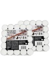 Hofer Tealight 100Pz Premium 8h Candele Lumini Bianchi Non profumati