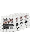 Hofer Tealight 200Pz Premium 8h Candele Lumini Bianchi Non profumati