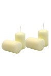 pHofer 50x80mm high quality pillar candles, suitable for professional use, without dripping and without producing any odor, dura