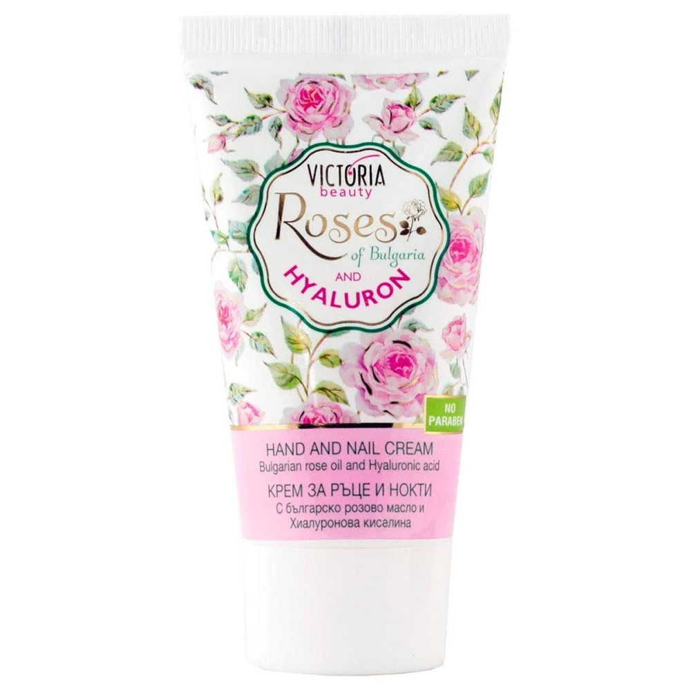 Crema mani e unghie con olio di rosa 50ml Victoria Beauty