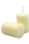 Hofer Candele Cilindriche Antigoccia 8Pz 50x80mm 17h Avorio