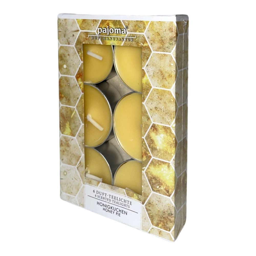 p6 scented candles 4h with Gingerbread scented vegetable wax to make your environment fresh and fragrant. The classic tea lights