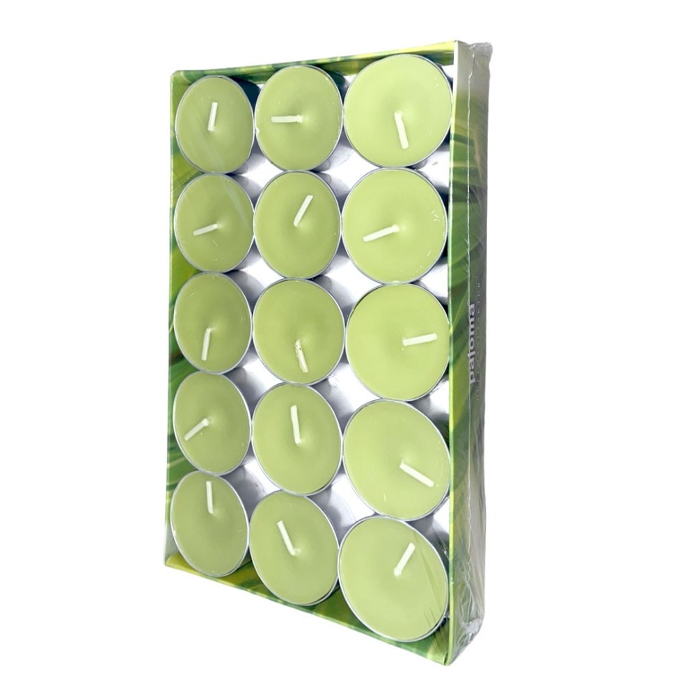 Pajoma Lemongrass Tealight Candeline Lumini profumati 30Pz 4h