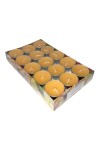 Pajoma Mango-Orange Tealight Candeline Lumini profumati 30Pz 4h