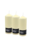 pHofer 80x200 mm high quality pillar candles, suitable for professional use, without dripping and without producing any odor, du