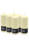 pHofer 80x200 mm high quality pillar candles, suitable for professional use, without dripping and without producing any odor, du