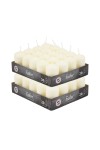 pHofer 4x7cm high quality pillar candles, suitable for professional use, without dripping and without producing any odor, durati