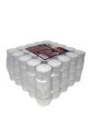 pHotStar Professional Tealight mini unscented candles in packs of 100 pcs, burning 8 hours, white color. Ideal for tealight lant