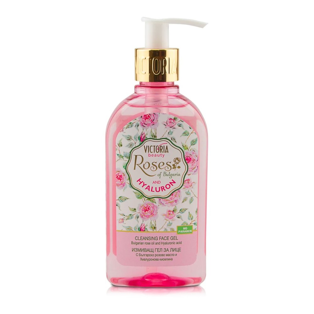 Gel Detergente Olio alle Rose 200ml Victoria Beauty