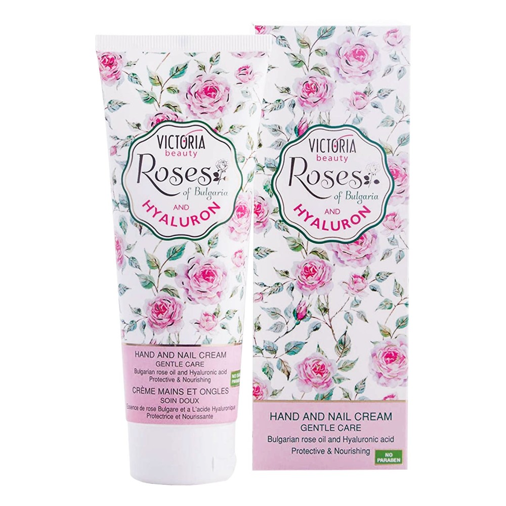 Crema mani e unghie con olio di rosa 100ml Victoria Beauty